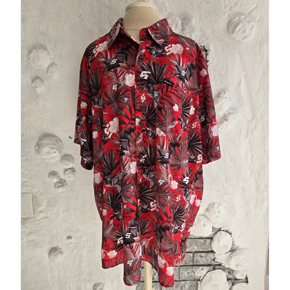 Dixxon Flannel Co Snap-on Tools Limited Edition D-Lite Tropical Shirt Mens 2X